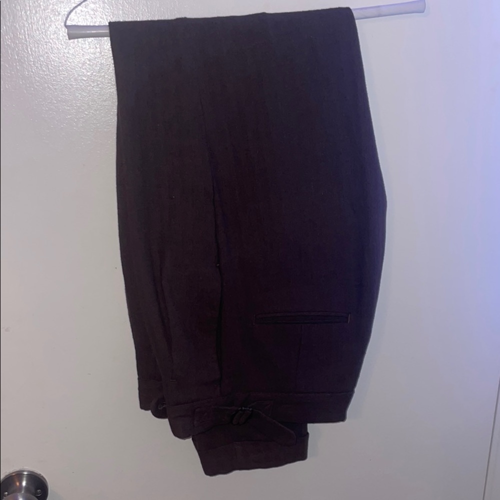 Dark Brown Trousers